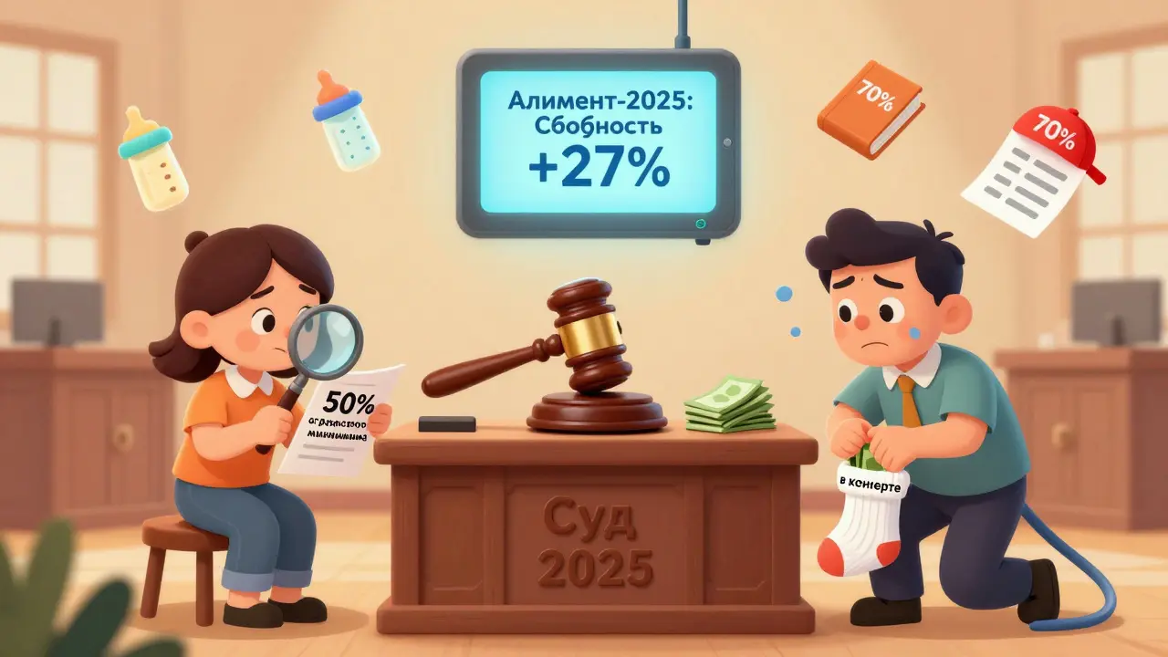 Судья с копилкой-молотком, родители и электронная система Алимент-2025
