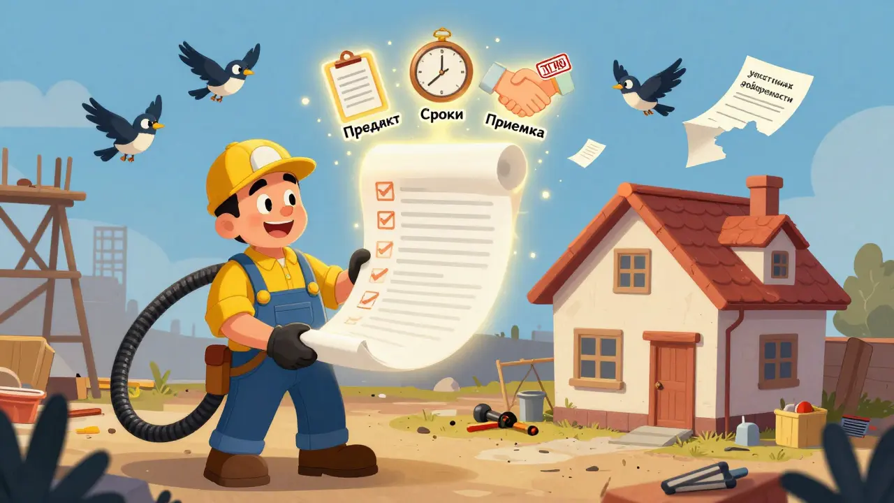 Договор подряда: как правильно выполнить работы и оформить приемку результата