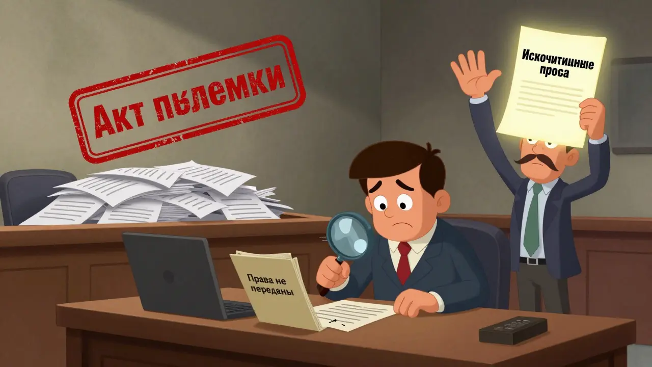 Судья рассматривает договор, а акт приемки опускается на бесполезные бумаги