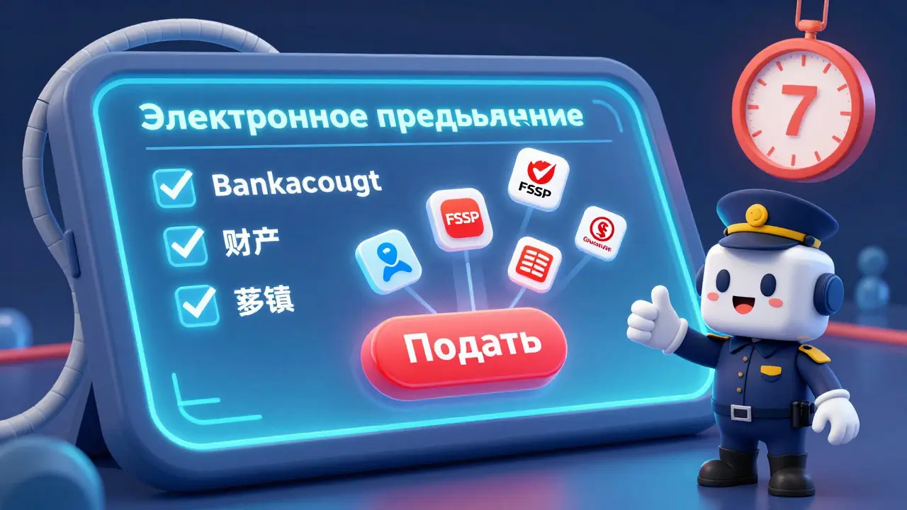 Цифровая система 2025 года автоматически обнаруживает доходы должника и подтверждает подачу.