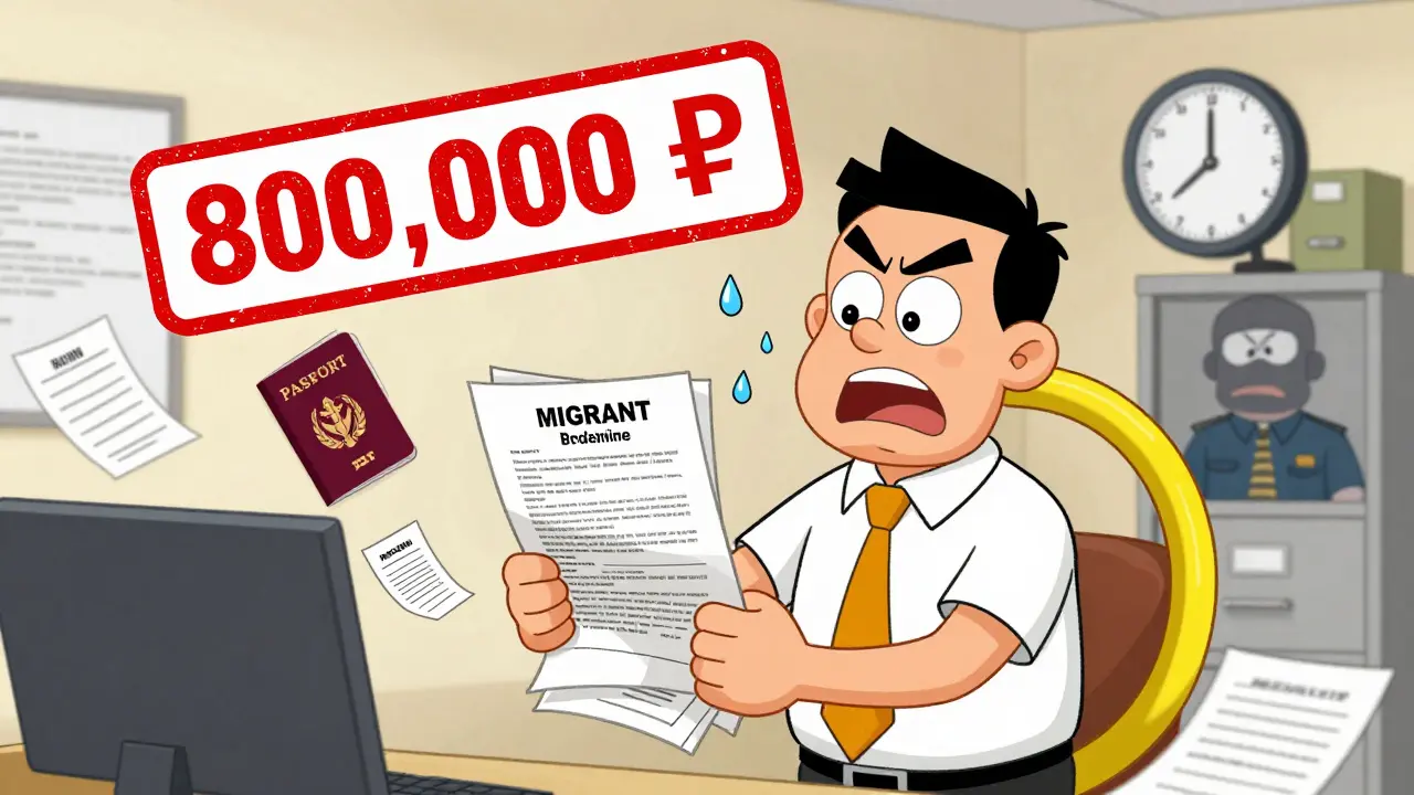 Нарушения миграционного законодательства в России 2025: штрафы, ответственность и что изменилось