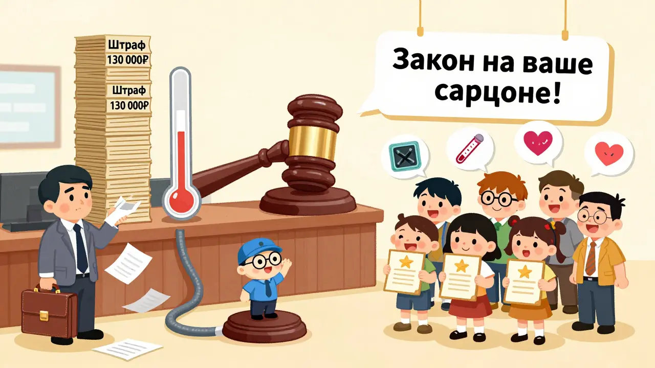 Суд над работодателем за отказ организовать медосмотр, штрафы и счастливые работники.