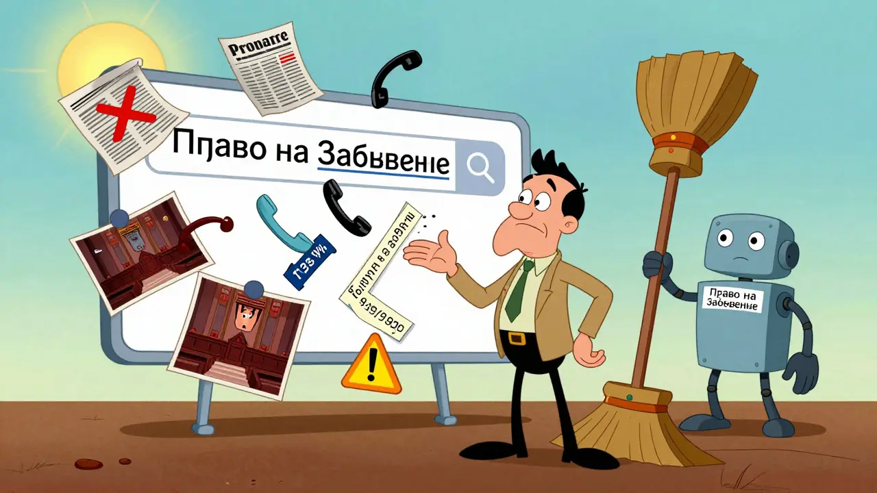 Как удалить персональные данные из поисковых систем по праву на забвение в России