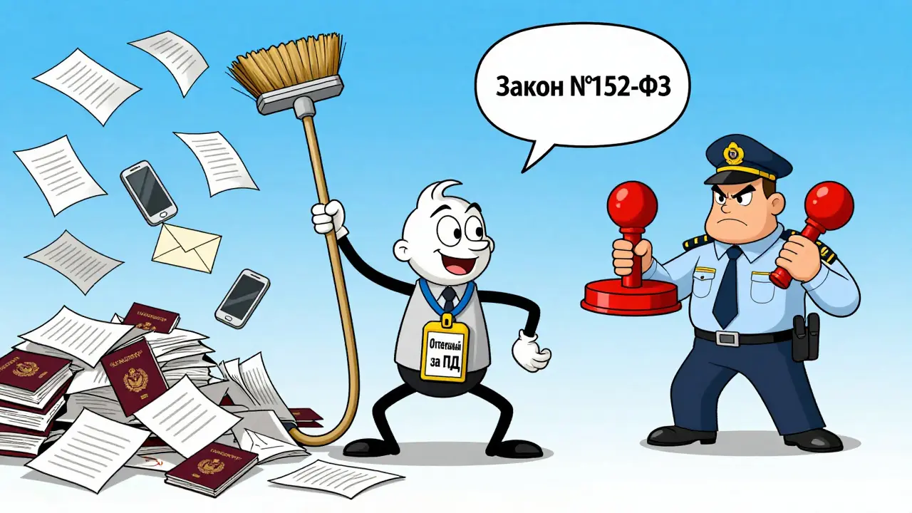 Назначение ответственного за обработку персональных данных: обязанности и требования по закону № 152-ФЗ