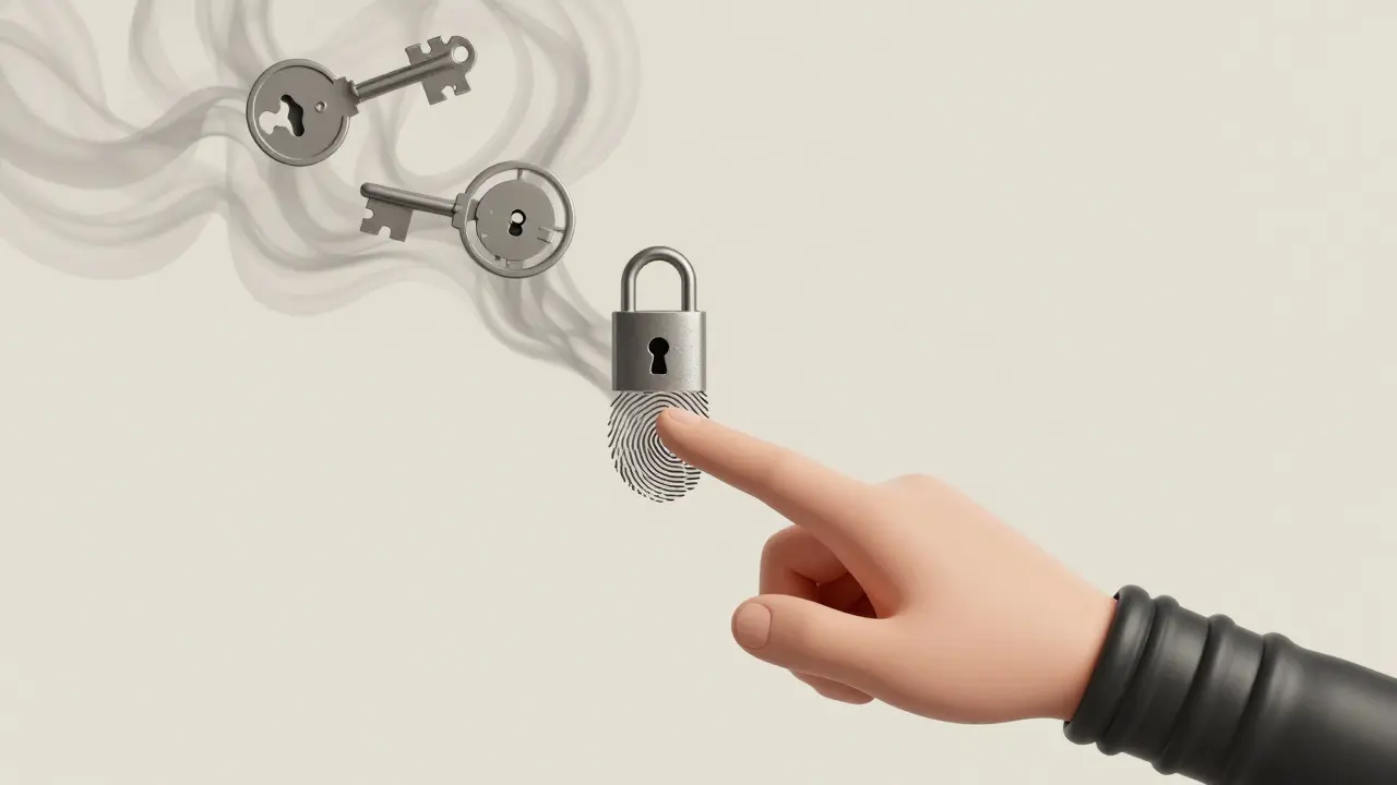 Отпечаток пальца превращается в замок для защиты биоданных