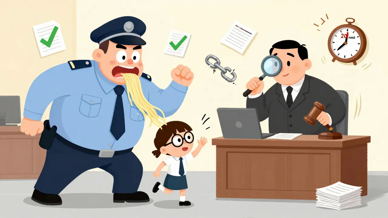 Предприниматель оспаривает проверку в суде, а документы инспектора распадаются, как спагетти.